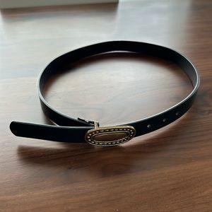 Vintage Style Gold Buckle Belt